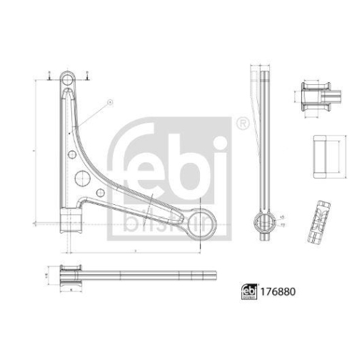 FEBI BILSTEIN Lenker, Radaufhängung