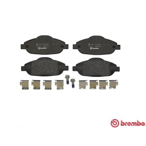 BREMBO Bremsbelagsatz, Scheibenbremse PRIME LINE