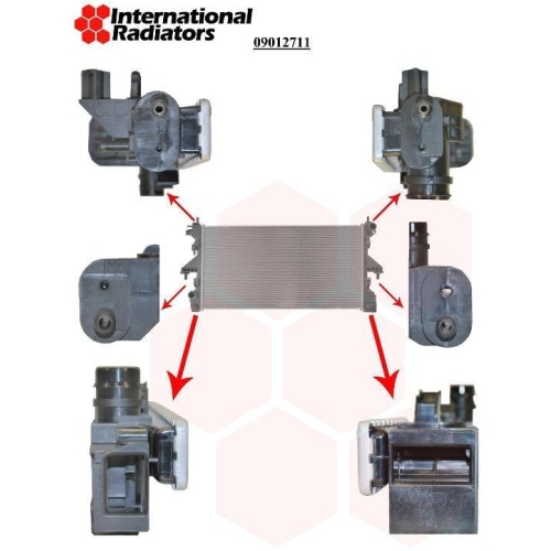 VAN WEZEL K&uuml;hler, Motork&uuml;hlung