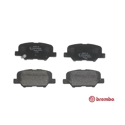 BREMBO Bremsbelagsatz, Scheibenbremse PRIME LINE