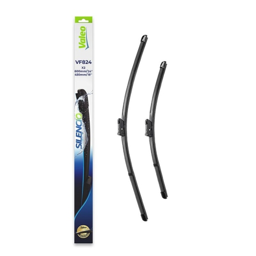 VALEO Wischblatt SILENCIO FLAT BLADE SET