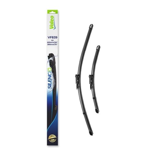 VALEO Wischblatt SILENCIO FLAT BLADE SET