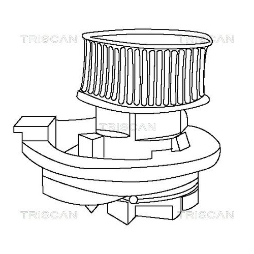 TRISCAN Wasserpumpe, Motorkühlung