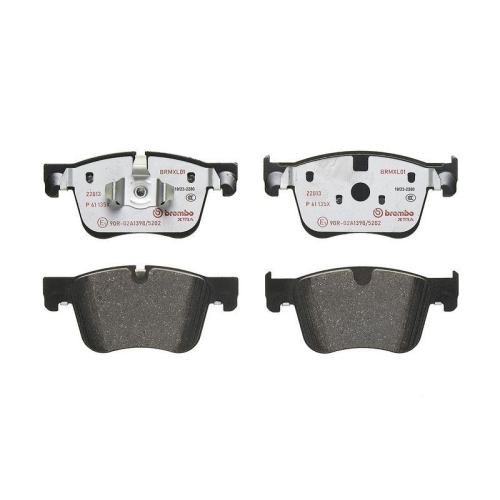 BREMBO Bremsbelagsatz, Scheibenbremse XTRA LINE