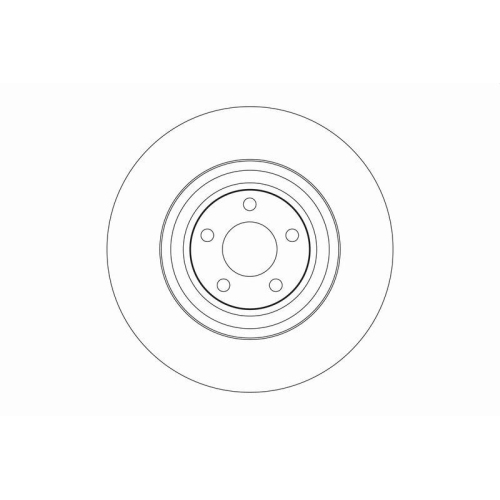 TRW Bremsscheibe TRW SINGLE