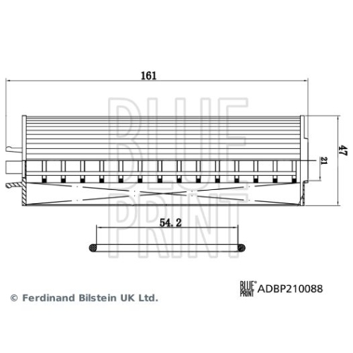 BLUE PRINT Ölfilter