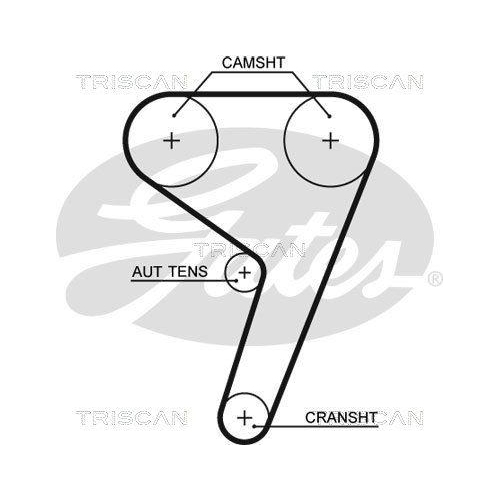 TRISCAN Zahnriemensatz