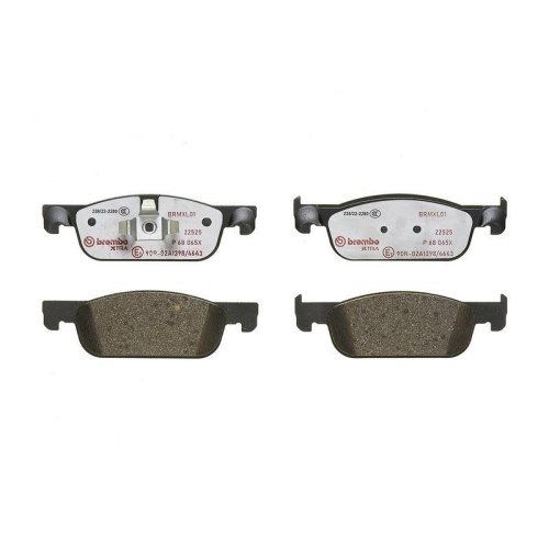 BREMBO Bremsbelagsatz, Scheibenbremse XTRA LINE