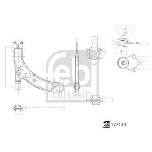 FEBI BILSTEIN Lenker, Radaufhängung