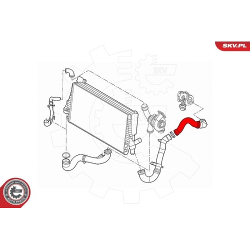 ESEN SKV Ladeluftschlauch