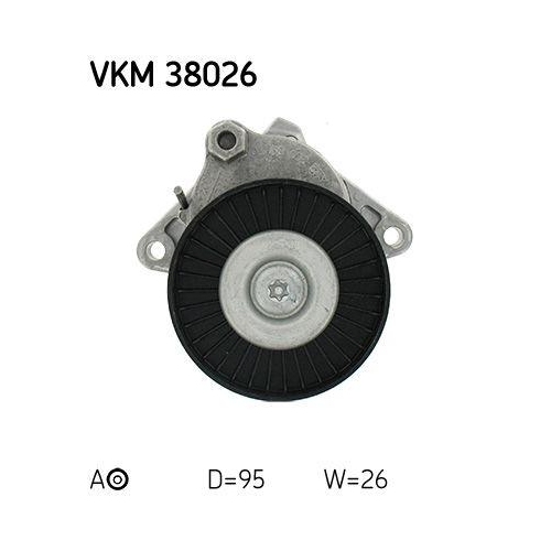 SKF Riemenspanner, Keilrippenriemen