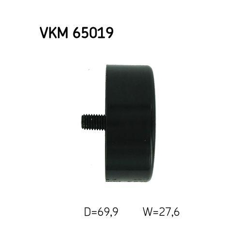 SKF Umlenk-/F&uuml;hrungsrolle, Keilrippenriemen