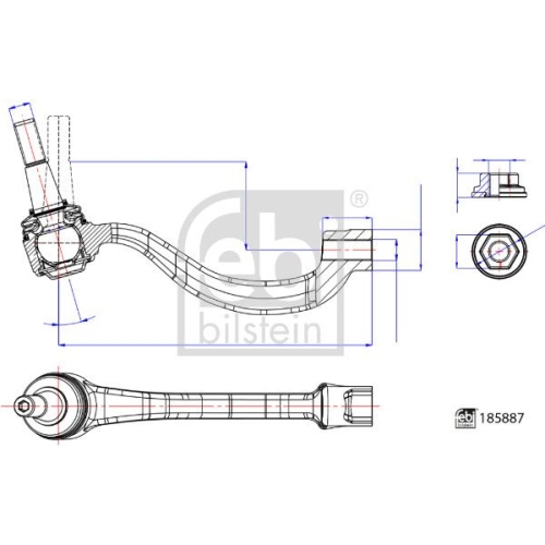 FEBI BILSTEIN Spurstangenkopf