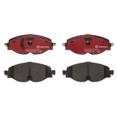 BREMBO Bremsbelagsatz, Scheibenbremse XTRA LINE