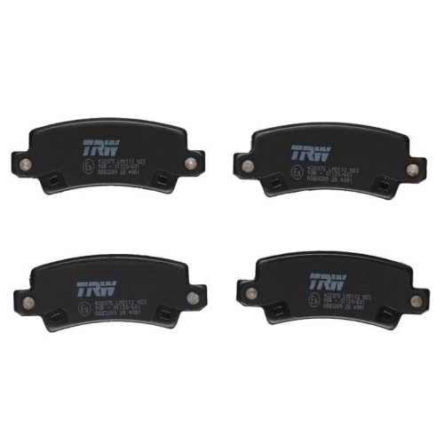 TRW Bremsbelagsatz, Scheibenbremse COTEC