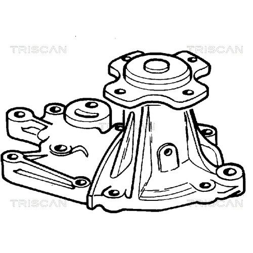 TRISCAN Wasserpumpe, Motorkühlung