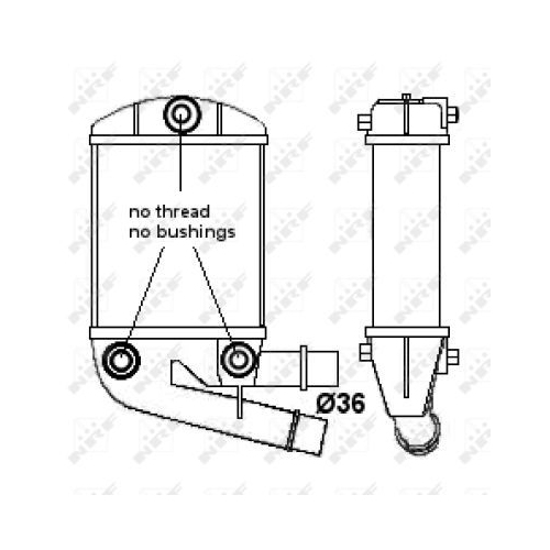 NRF Ladeluftkühler