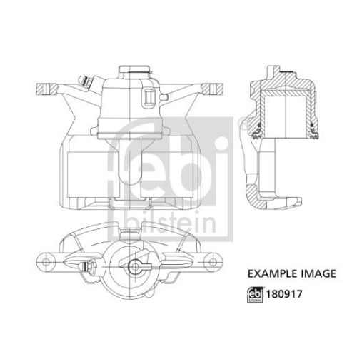 FEBI BILSTEIN Bremssattel