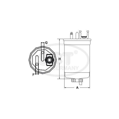 SCT - MANNOL Kraftstofffilter