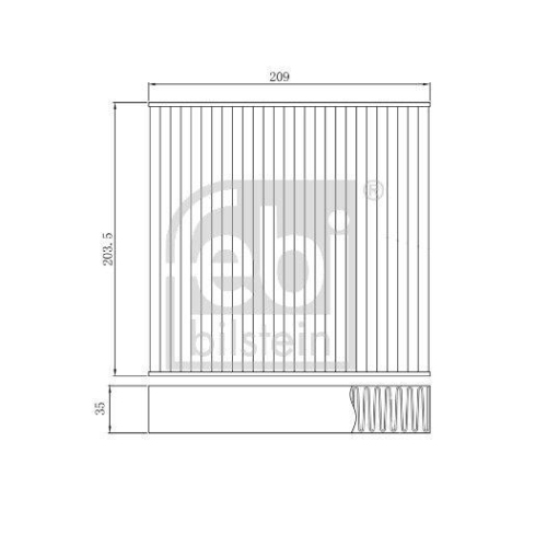 FEBI BILSTEIN Filter, Innenraumluft