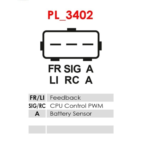 AS-PL Generatorregler Brandneu Valeo