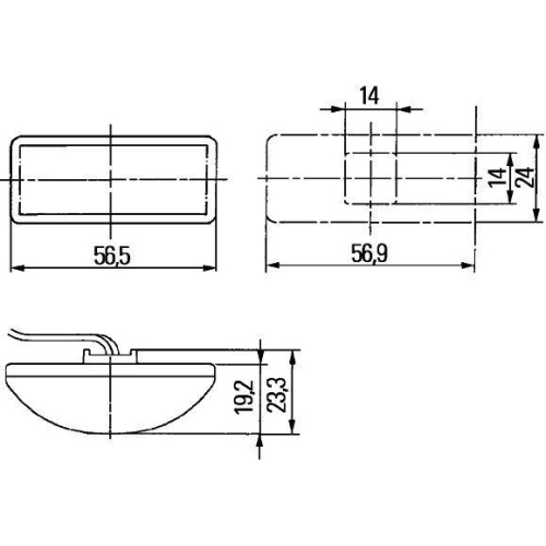 HELLA Zusatzblinkleuchte