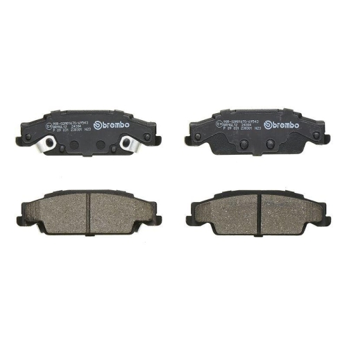 BREMBO Bremsbelagsatz, Scheibenbremse PRIME LINE