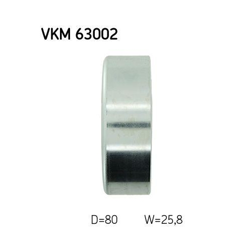 SKF Umlenk-/F&uuml;hrungsrolle, Keilrippenriemen