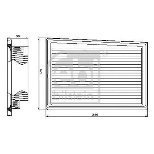 FEBI BILSTEIN Luftfilter
