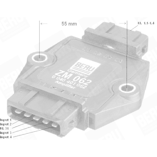 BERU by DRiV Schaltgerät, Zündanlage