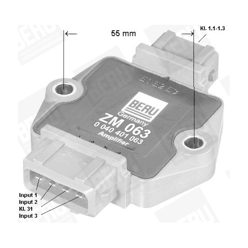 BERU by DRiV Schaltgerät, Zündanlage