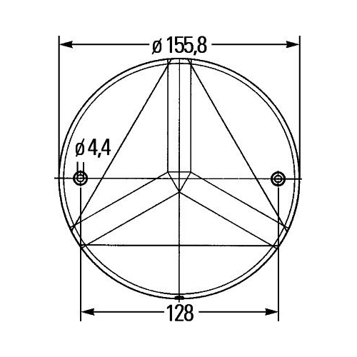 HELLA Rückstrahler