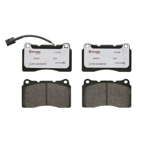 BREMBO Bremsbelagsatz, Scheibenbremse XTRA LINE