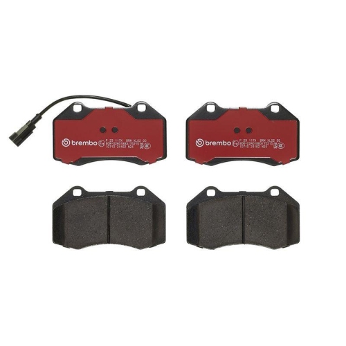 BREMBO Bremsbelagsatz, Scheibenbremse XTRA LINE