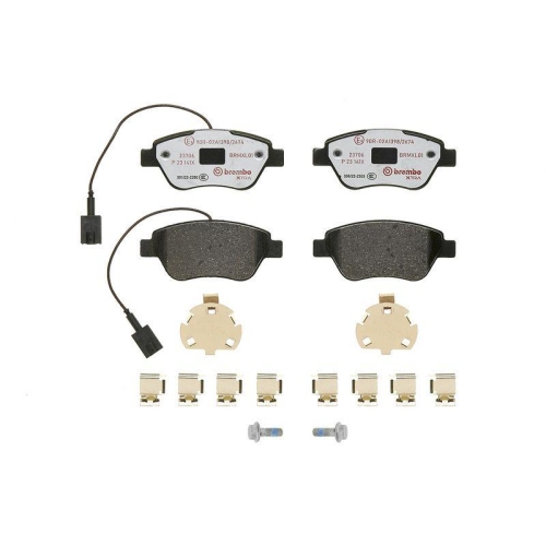 BREMBO Bremsbelagsatz, Scheibenbremse XTRA LINE