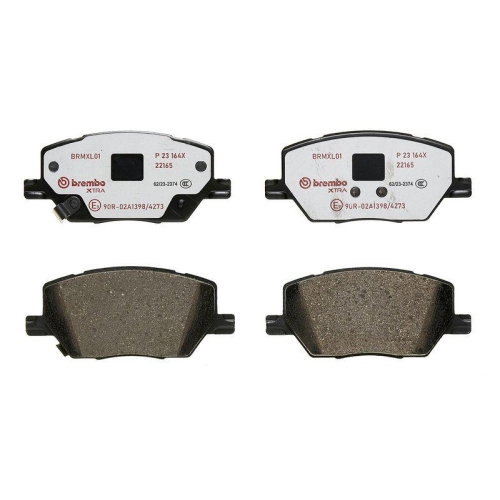 BREMBO Bremsbelagsatz, Scheibenbremse XTRA LINE