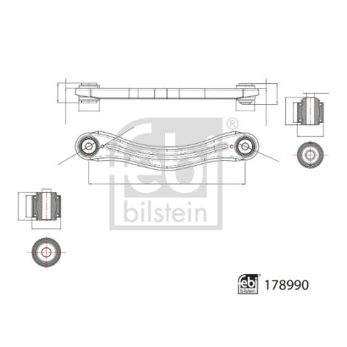 FEBI BILSTEIN Lenker, Radaufhängung