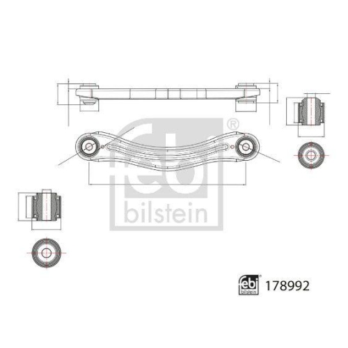 FEBI BILSTEIN Lenker, Radaufhängung