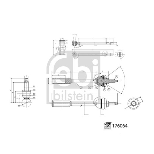 FEBI BILSTEIN Spurstange