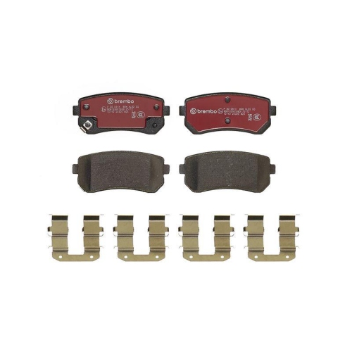 BREMBO Bremsbelagsatz, Scheibenbremse XTRA LINE