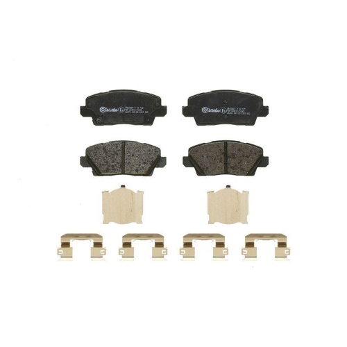 BREMBO Bremsbelagsatz, Scheibenbremse PRIME LINE