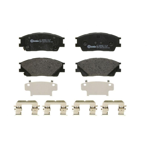 BREMBO Bremsbelagsatz, Scheibenbremse PRIME LINE