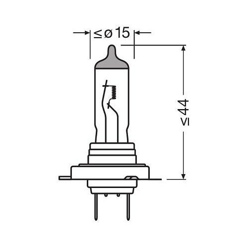 ams-OSRAM Glühlampe, Abbiegescheinwerfer ORIGINAL