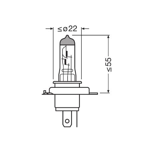 ams-OSRAM Glühlampe, Fernscheinwerfer ORIGINAL