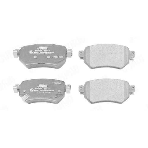 JURID Bremsbelagsatz, Scheibenbremse