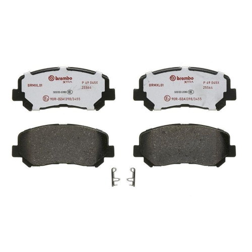 BREMBO Bremsbelagsatz, Scheibenbremse XTRA LINE