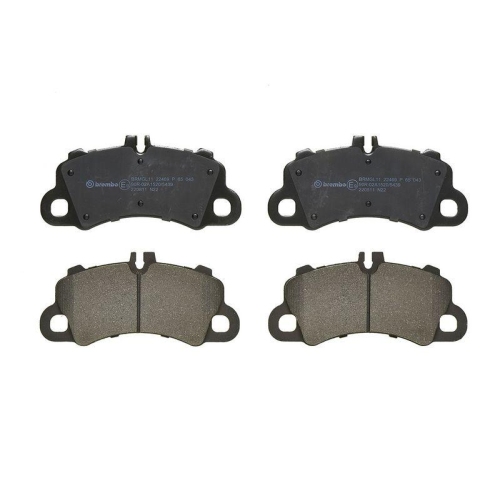 BREMBO Bremsbelagsatz, Scheibenbremse PRIME LINE