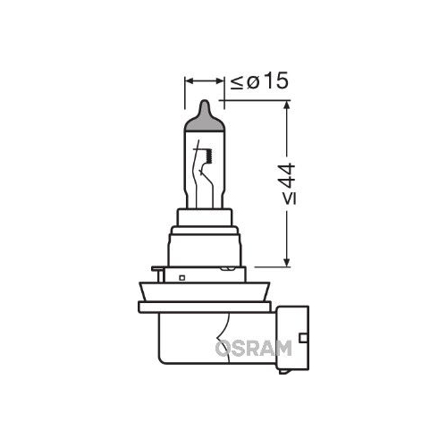 ams-OSRAM Glühlampe, Abbiegescheinwerfer ORIGINAL