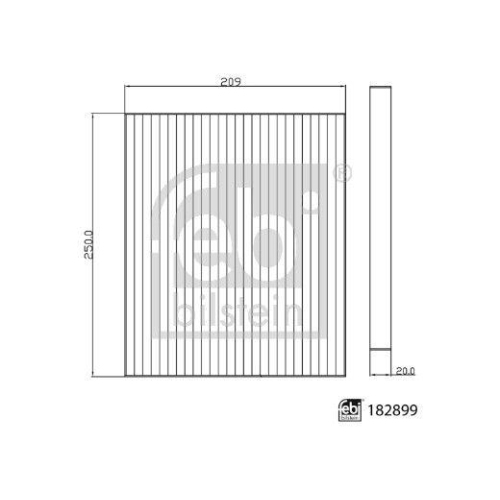 FEBI BILSTEIN Filter, Innenraumluft