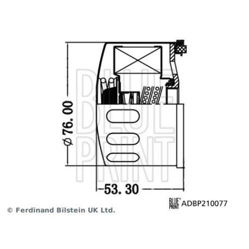 BLUE PRINT Ölfilter